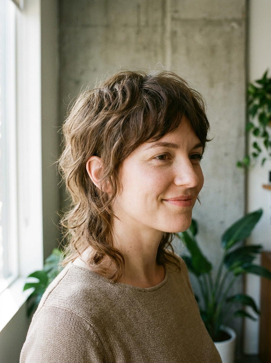 Soft Mullet für kurze Haare als Chaotische Kurzhaarfrisuren Inspiration 2026